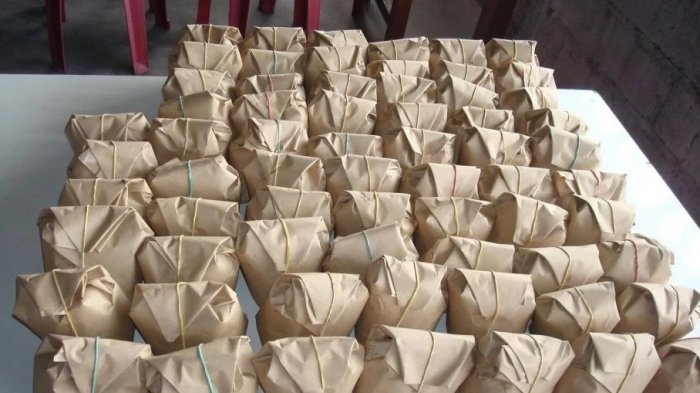 Sering Digunakan di Indonesia, Kertas Cokelat Pembungkus Nasi Ternyata Bahaya Bagi Kesehatan