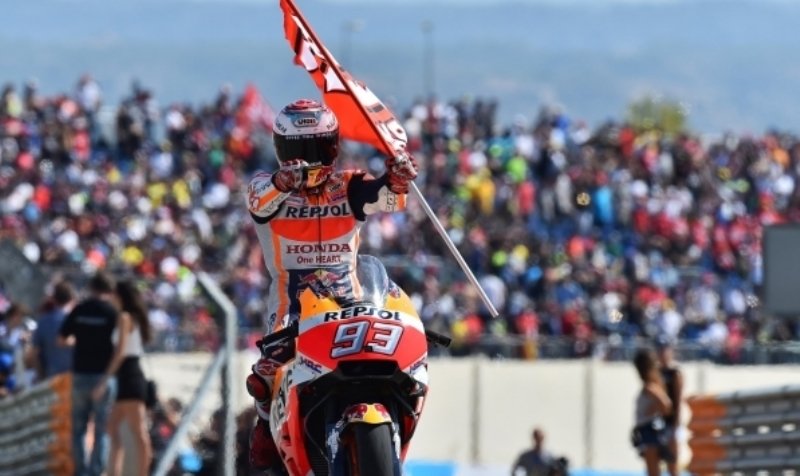 Meski Diunggulkan Juara di Motegi, Marquez Tetap Berusaha Fokus