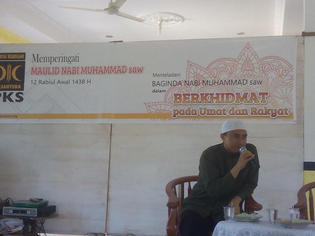 Teladani Rasulullah SAW, PKS Tualang Taja Dauroh