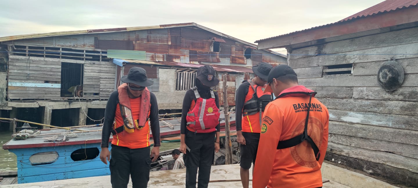 Tim Gabungan Masih Berupaya Lakukan Pencarian Dua Korban Kecelakaan Kapal Motor di Perairan Panipahan Rohil