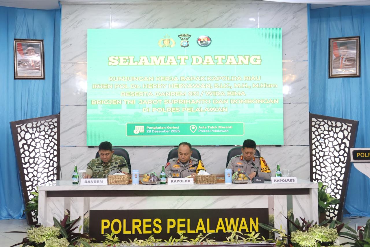 Kapolda Riau - Danrem Wira Bima Dorong Penyelesaian Konflik TNTN Secara Humanis