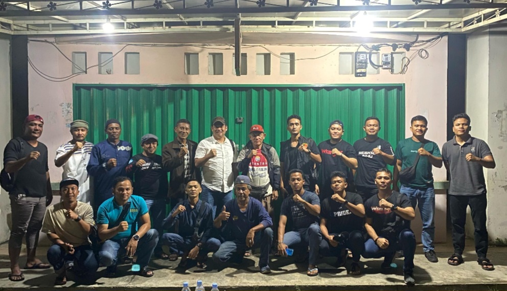 Gelar Patroli, Tim Gakkumdu Polres Inhu Ajak Komunitas Vespa Sukseskan Pemilu