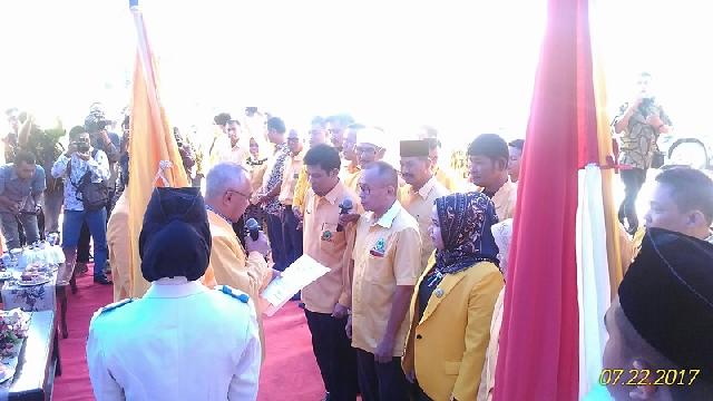 Seribuan Kader dan Warga Hadiri Pelantikan Kepengurus DPD Golkar Pekanbaru