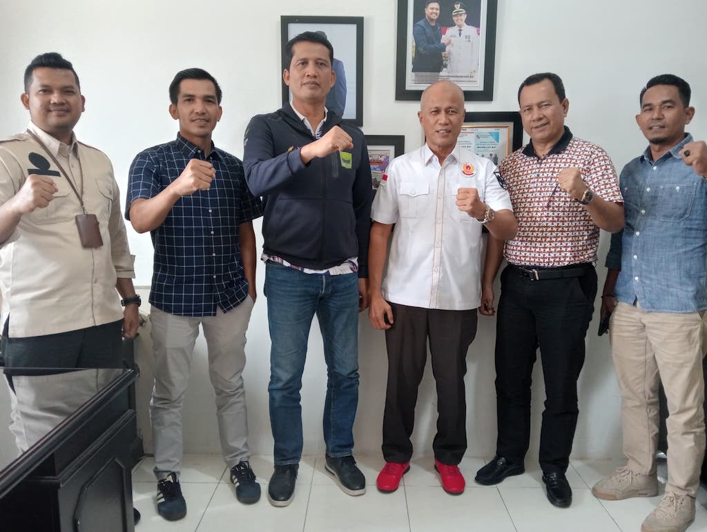 KONI Padang Pariaman Lakukan Studi Banding ke KONI Pekanbaru