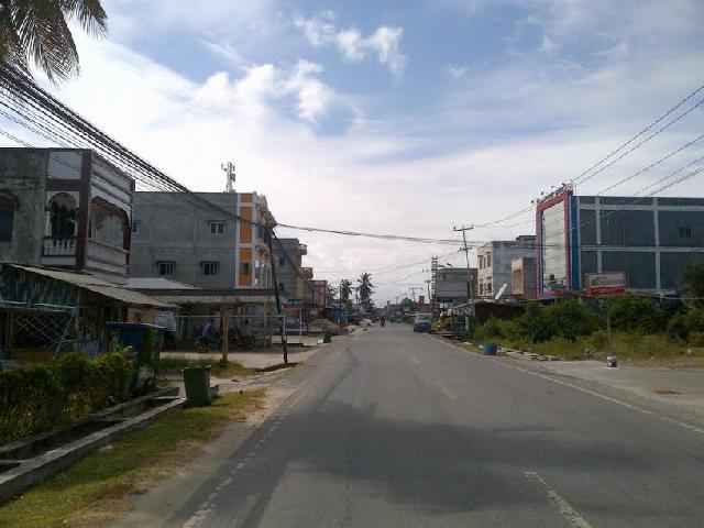 Di Sungai Pakning Jalan Ahmad Yani Belum Tembus Ke Jalan Lingkar