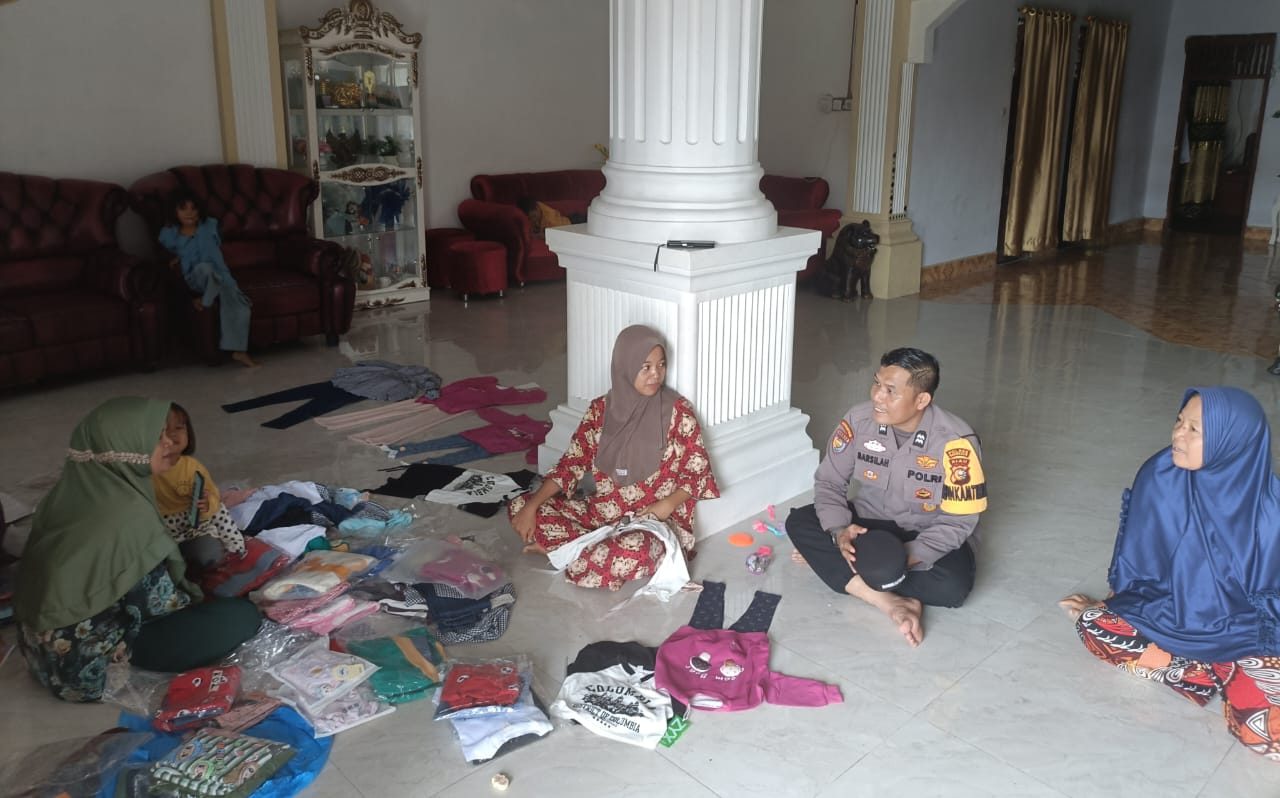 Polsek Mandau Libatkan Ibu-ibu dalam Upaya Mewujudkan Pilkada Damai