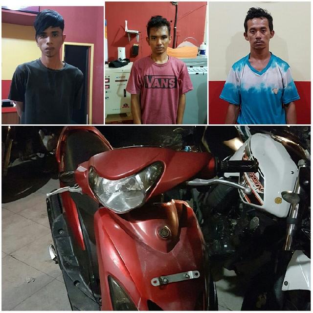Komplotan Curanmor Berhasil Dibekuk Satreskrim Polresta Pekanbaru