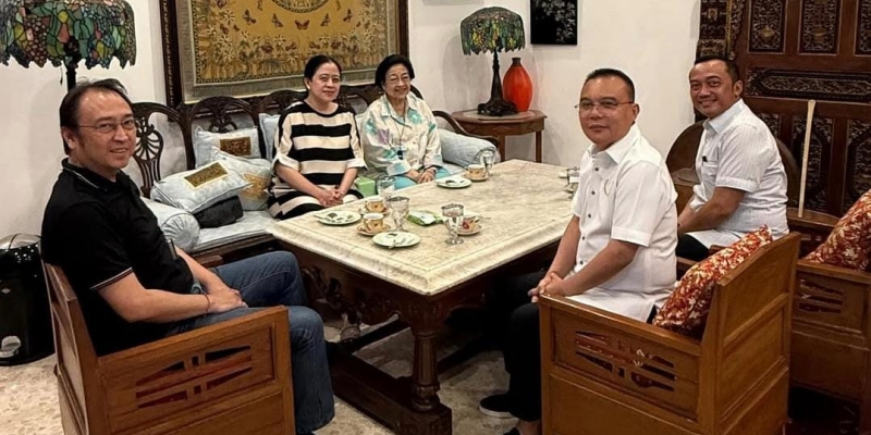 Usai Umumkan Abolisi Tom Lembong & Amnesti Hasto, Dasco Pamer Momen Hangat bersama Megawati