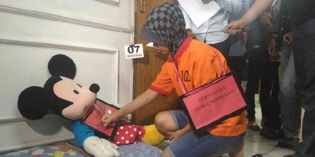 Ibu Bunuh Anak Semata Wayang Karena Kesal Menangis Terus