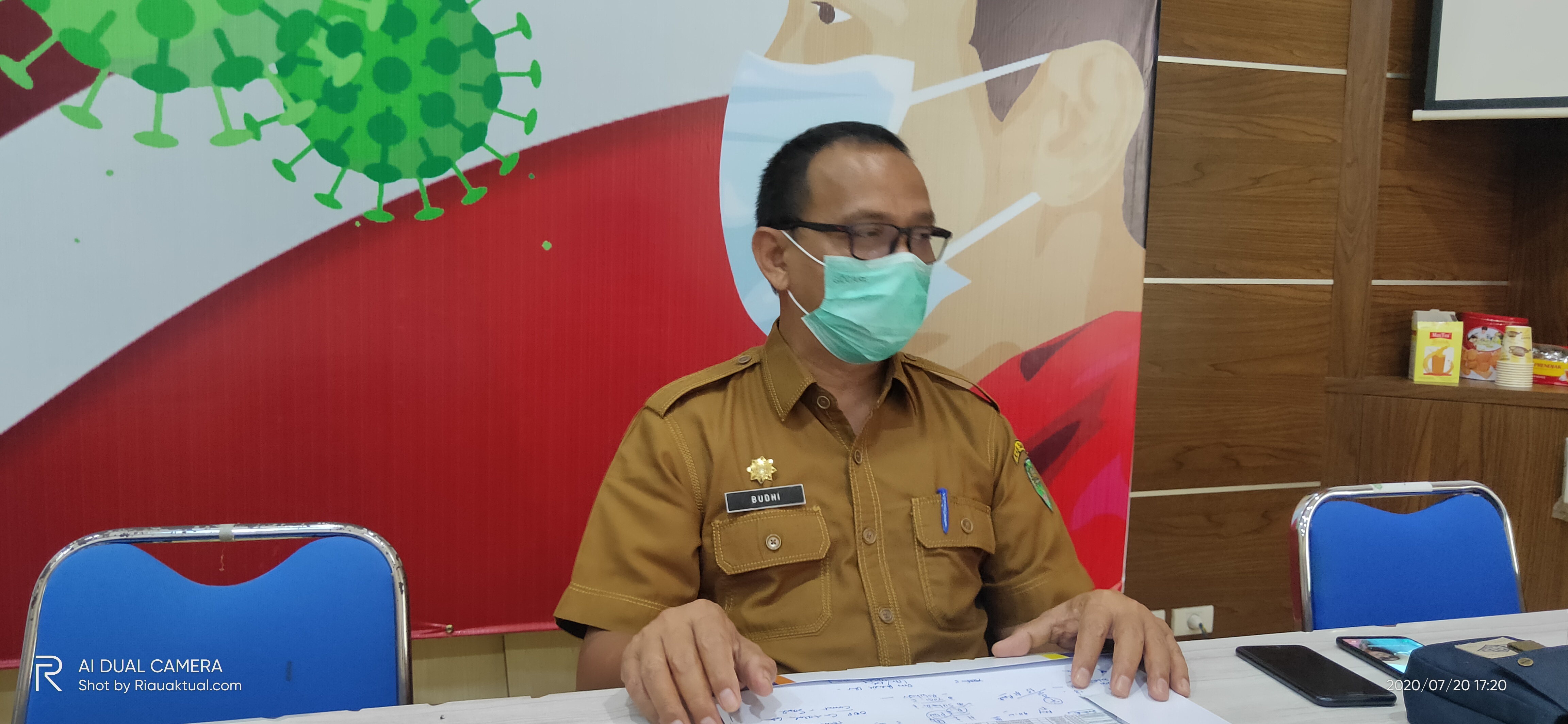 Update Covid-19 di Kabupaten Siak 3 Agustus: 9 Kasus Positif dan 2 Orang Sembuh