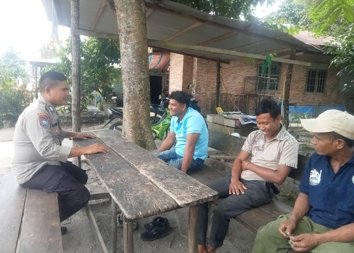 Polsek TPTM Ajak Masyarakat Jaga Kerukunan Demi Pilkada Damai 2024 di Rokan Hilir