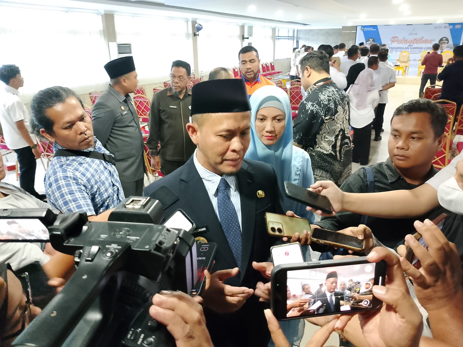 Resmi Dilantik Sebagai Pj Sekda Pekanbaru, Begini Pesan Khusus Wako Agung ke Ingot