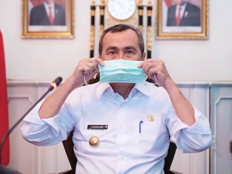 Cegah Covid-19, Gubernur Riau Ingatkan Masyarakat Patuhi Protokol Kesehatan dan Sukseskan Vaksinasi
