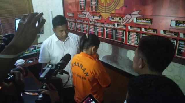 Ini dia wanita yang terlibat penembakan pemuda di jalan Hasanudin Pekanbaru