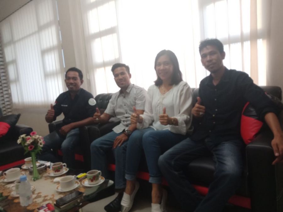 Sosialisasi TP4D, Kasi Intelijen Kejaksaan Bengkalis Rangkul Forum Wartawan