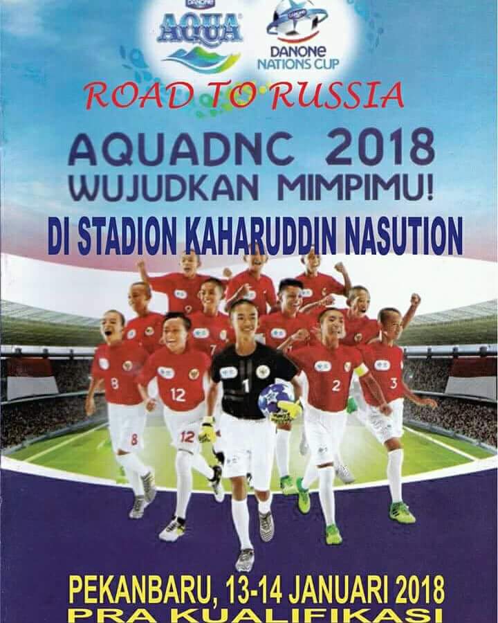 500 an Anak Usia Dini Ramaikan Aqua DNC 2018 Zona Pekanbaru