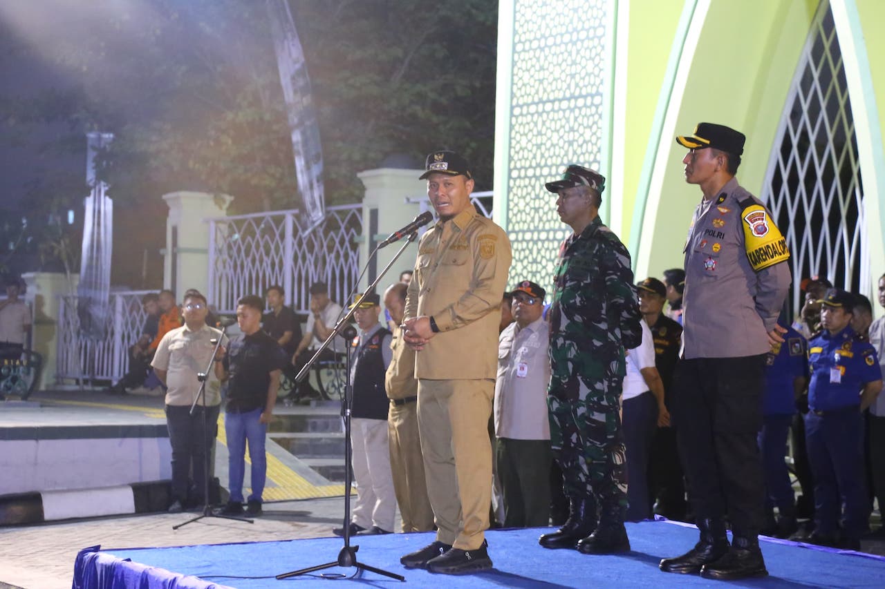 Pimpin Apel Kesiapan Pengendalian Karhutla, Wako Agung Tekankan Camat dan Lurah Jaga Wilayah