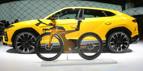 Lamborghini Pamerkan Sepeda Unik di Geneva Motor Show