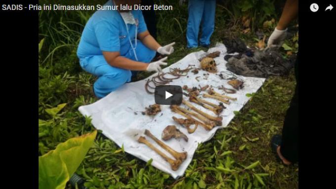 Suami Pencemburu Habisi Lelaki Penggoda Istri, Jasad Disemen di Sumur, Dua Tahun Baru Ketahuan