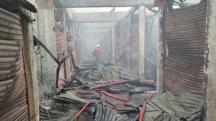 MasyaAllah, Pasar Atas Bukittinggi Terbakar, Musalla Ini Tak Terjamah Api, Ini Vidionya