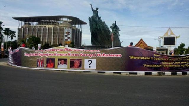 20 Perusahaan di Riau Dituntut Jadi Tersangka Perusakan Hutan