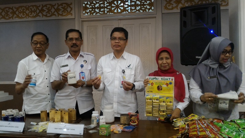 BBPOM Pamerkan Ribuan Kemasan Obat dan Kosmetik Ilegal Hasil Sitaan