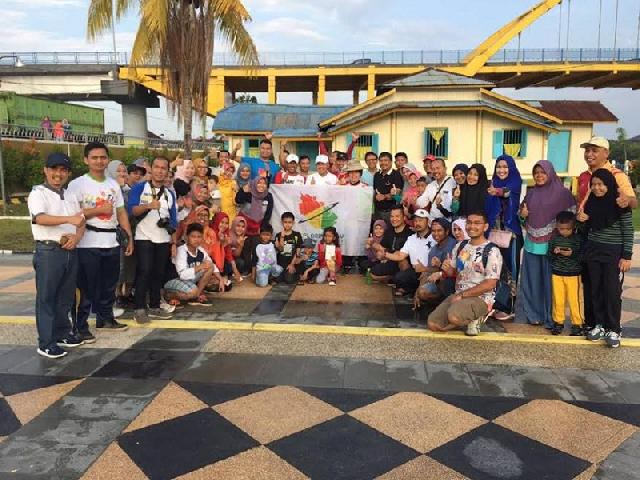 Turut Dihadiri Gubernur Riau, Komunitas Pariwisata Kunjungi Wisata Sejarah Pekanbaru