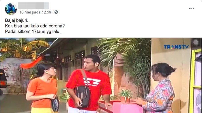 Heboh 'Ramalan' Bajaj Bajuri dan Cocoklogi Virus Corona Firdaus Anwar - detikHealth