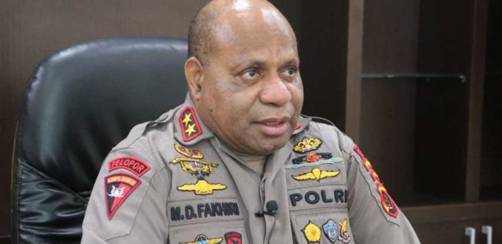 Kabid Humas Bantah Kapolda Papua Diserang Massa di Rumah Duka