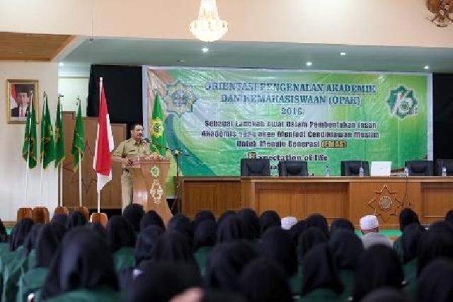 Sekda Inhil Berikan Kuliah Umum di STAI Auliaurrayidin