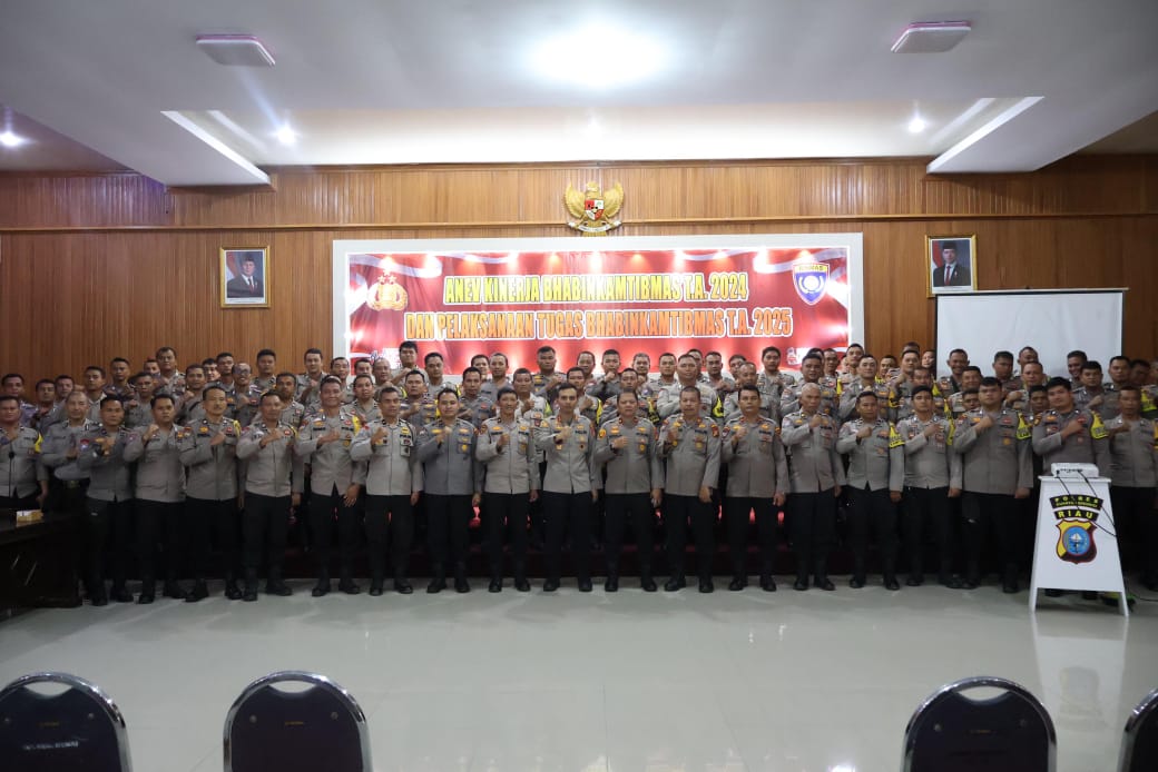 Kapolres Kuansing Tegaskan Bhabinkamtibmas Sebagai Ujung Tombak Penjaga Kamtibmas di Desa dan Kelurahan