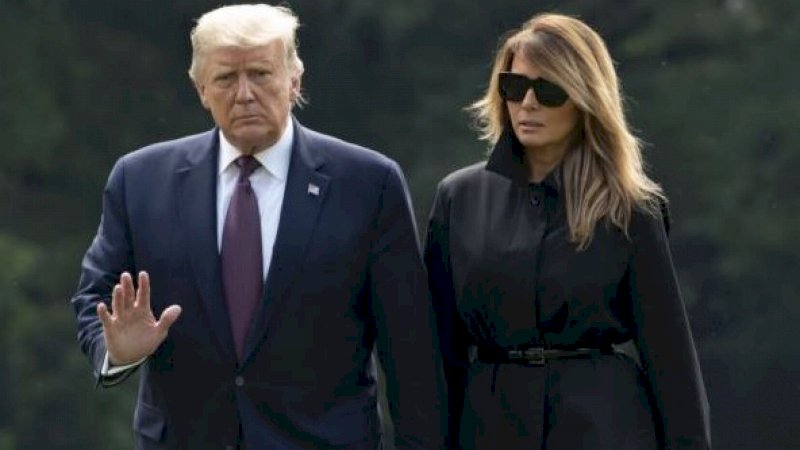 Duh! Kalah di Pilpres, Melania Trump Dirumorkan Gugat Cerai Donald Trump