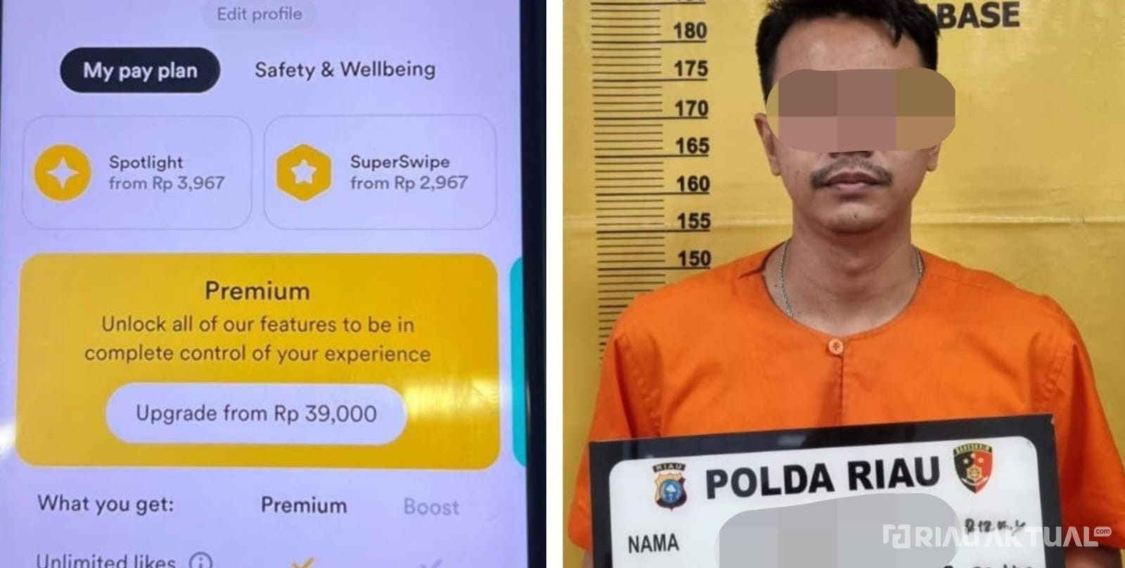 Lewat Aplikasi Kencan, Narapidana Rutan Pekanbaru Berhasil Tipu Seorang Wanita