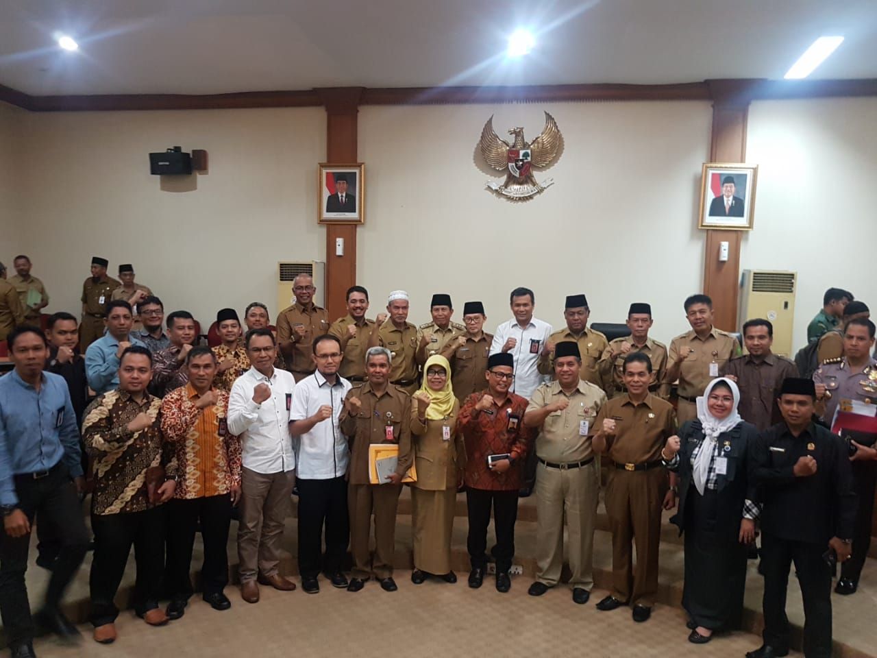 Sekda Kuansing, Hadiri Rakor Persiapan Pilkada Gubri di Pekanbaru