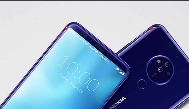 Desain Pertama Nokia 10 Penta-Lens Muncul
