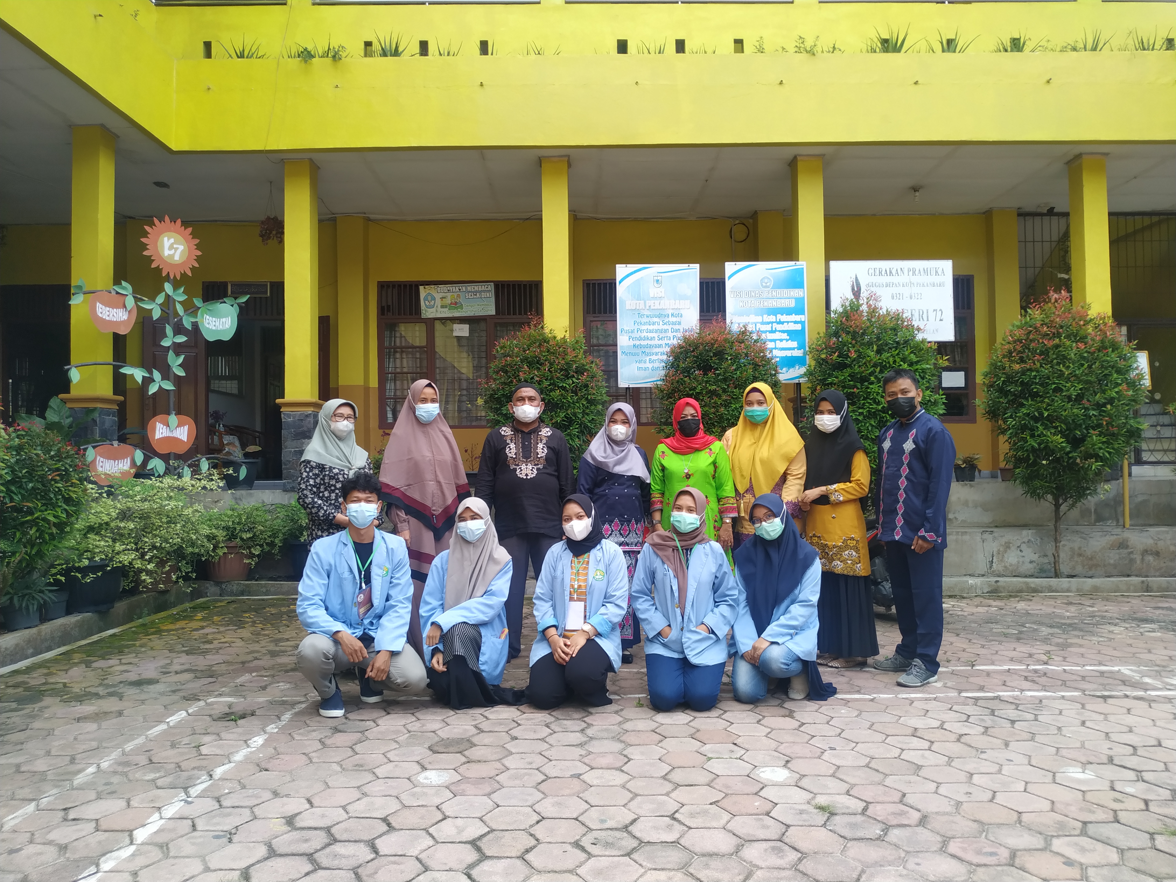 Mahasiswa Kukerta UNRI Kampung Baru Lakukan Pengabdian di SDN 072 Pekanbaru