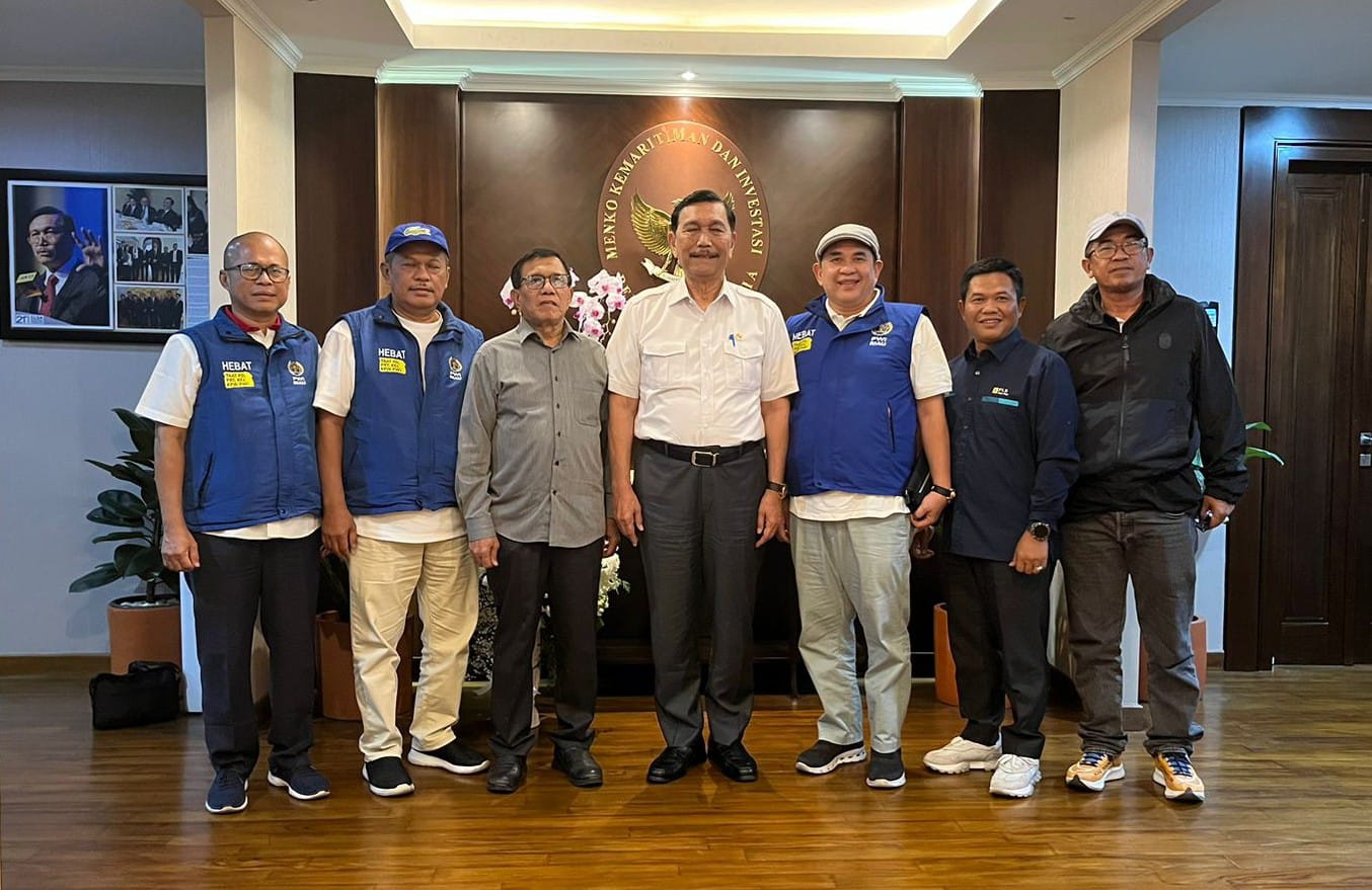 Terima Ketum Terpilih dan Rombongan,  LBP 'Support' Program Unggulan PWI