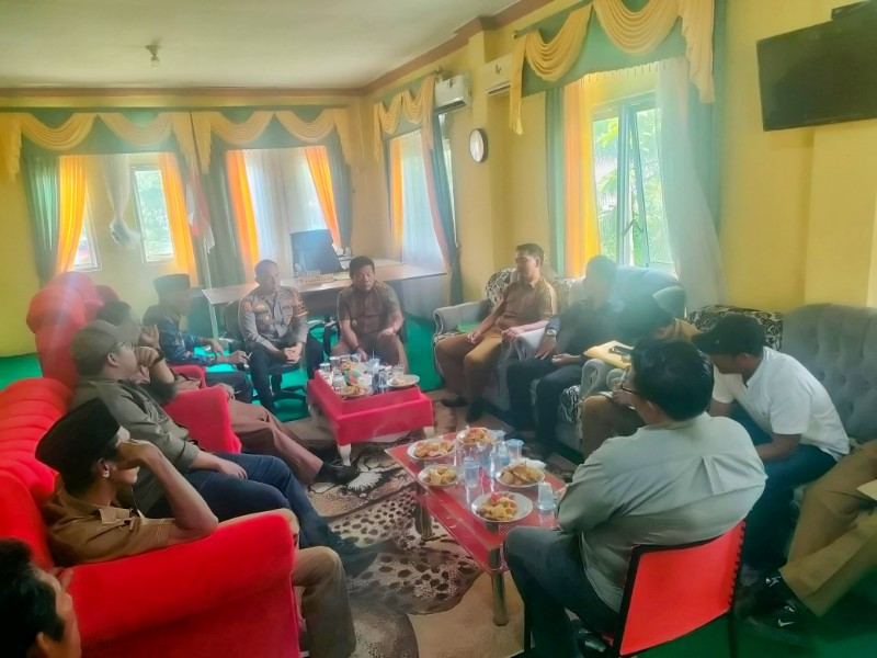 Kapolsek Rimba Melintang Gelar Kampanye Damai dan Sosialisasi Jelang Pilkada 2024 di Rokan Hilir