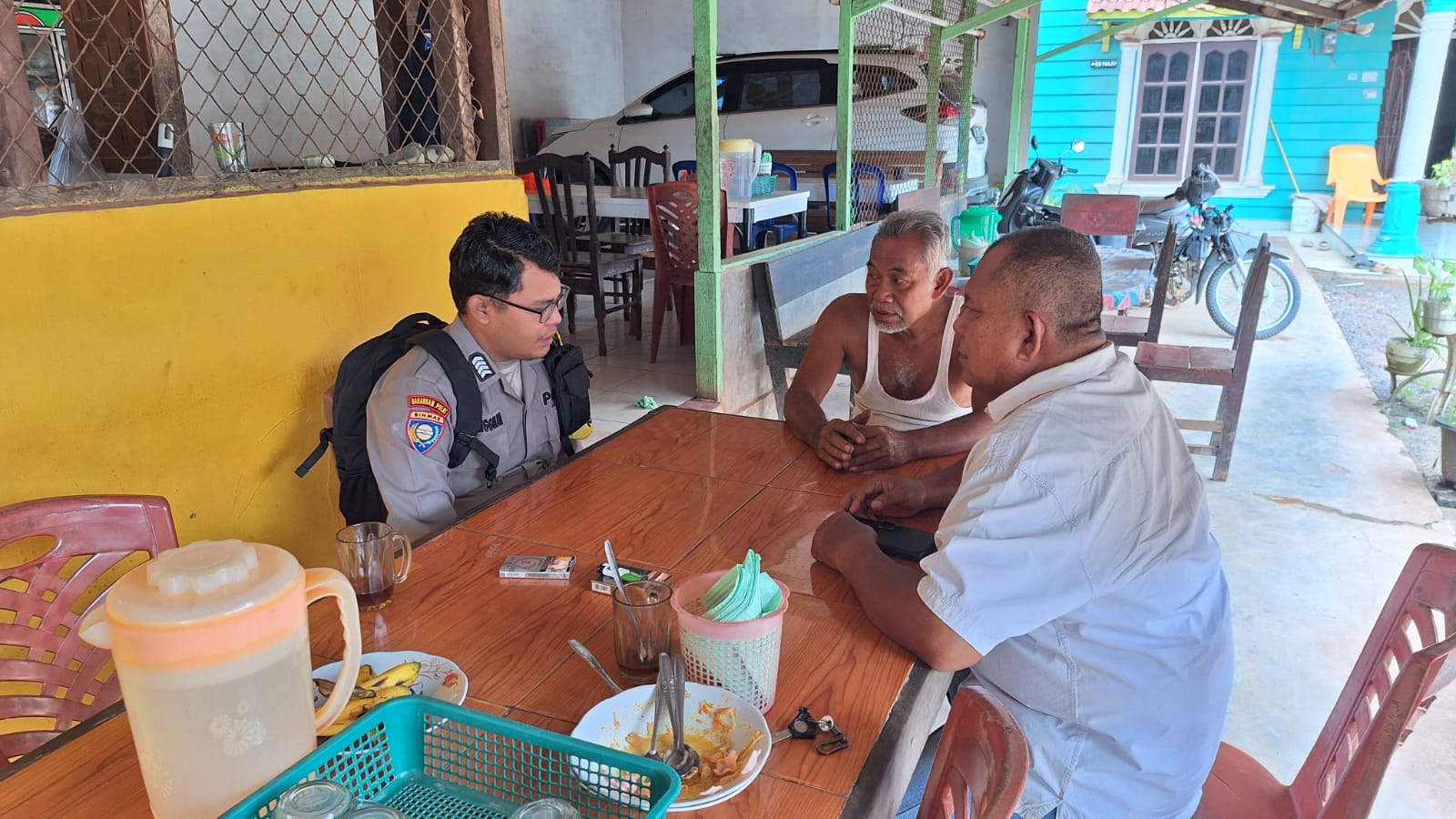 Polsek Bangko Pusako Gelar Cooling System Pilkada Damai, Upaya Cegah Konflik di Tengah Masyarakat