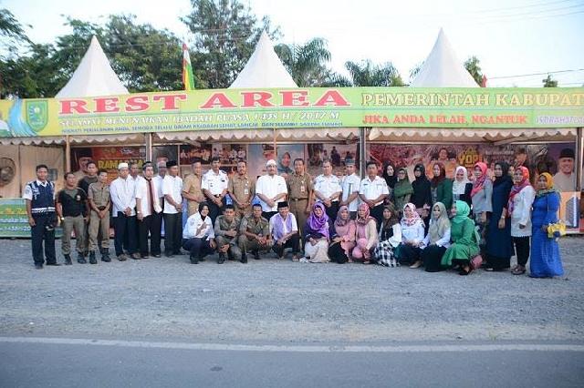 Wabub Khairizal Buka Rest Area Pemkab Inhu