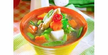 Selera Sup Ayam Kampung Saat Libur