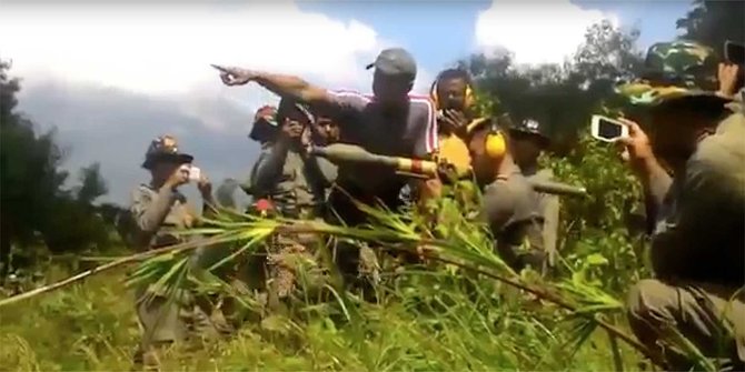 Ini tanggapan Polri Terkait Beredarnya video Brimob gunakan RPG