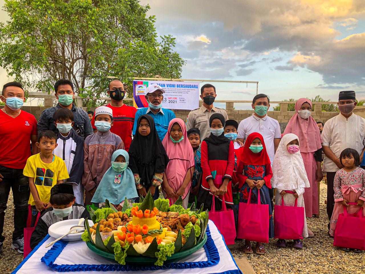 Rayakan HUT ke-2, Yayasan Vioni Bersaudara Santuni Anak Yatim