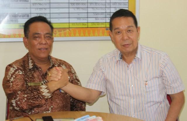 Pramuka Dumai Serahkan Rp22,5 Juta