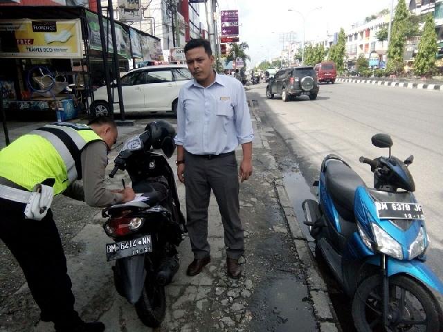 Hari ke Enam Ops Zebra Siak di Pekanbaru, 685 Pengendara di Tilang