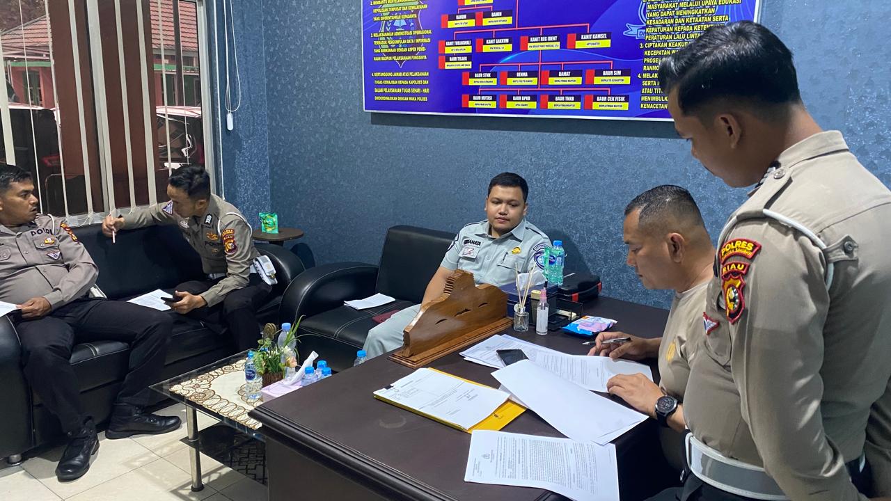 Polres Kuansing Gelar FKLL Bahas Penanganan Korban Kecelakaan