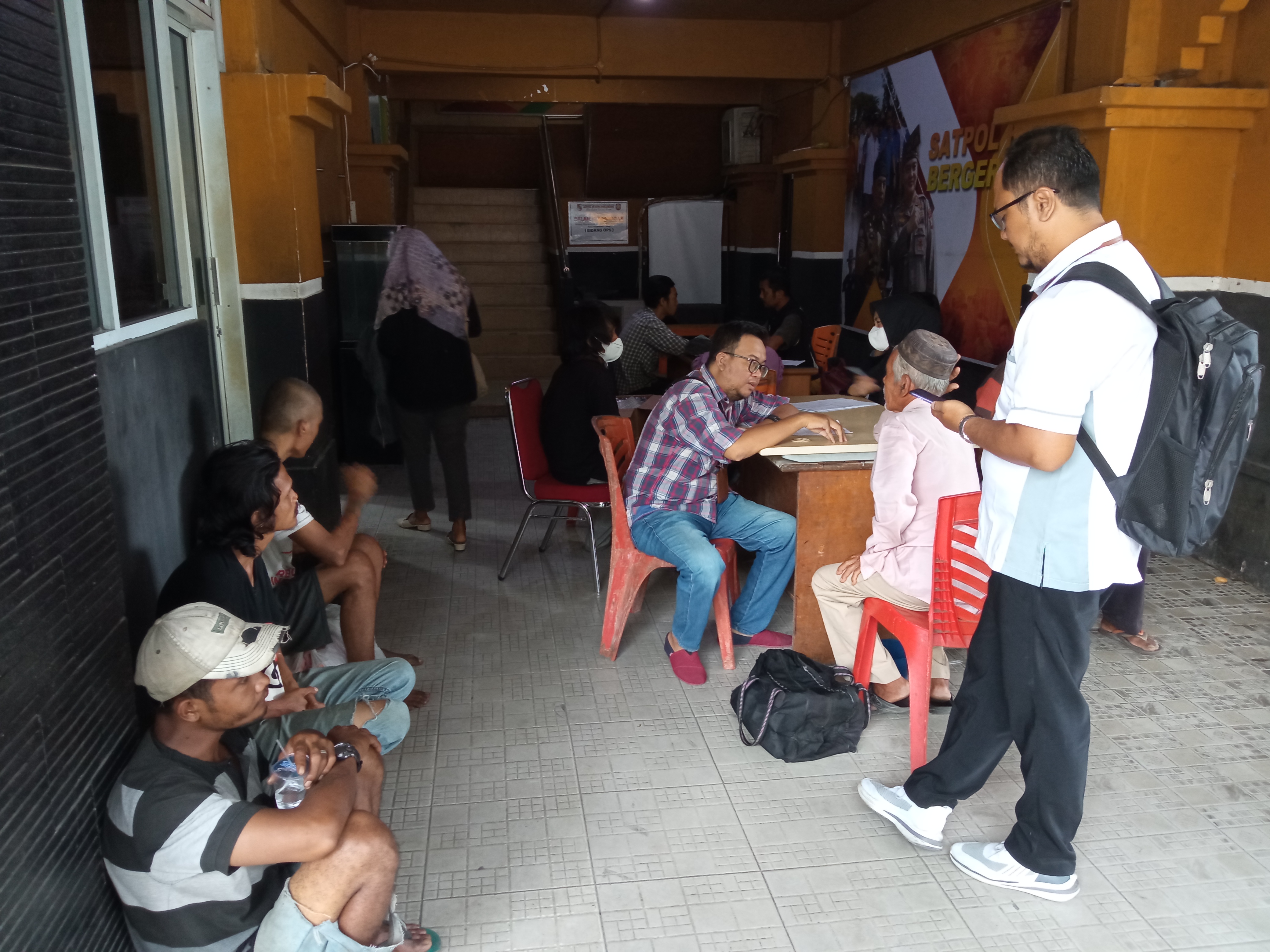 Razia Gabungan, Gepeng dan Pak Ogah Dijaring Petugas