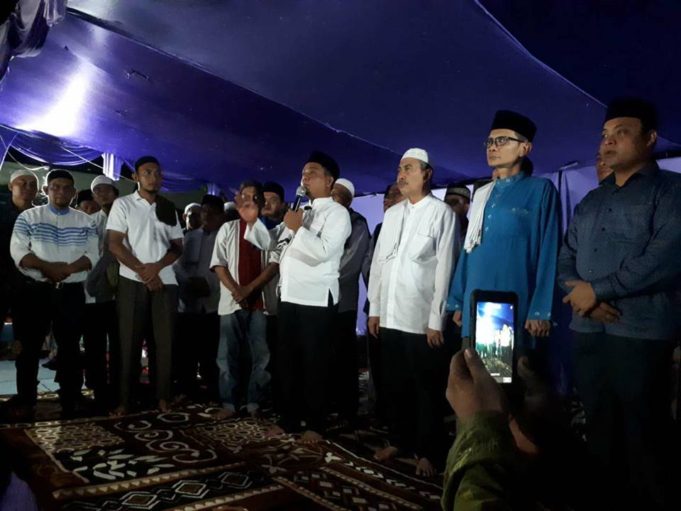 32 Ribu Jemaah Zikir Al Hidayah Asia Pasifik Bai’at Menangkan Syamsuar - Edy Nasution