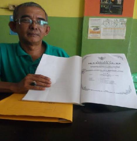 Oknum Notaris di Rohil Diduga Buat Akta Palsu