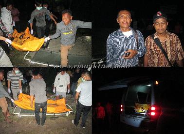 Pemuda Pancasila Kecamatan Tambang Turut Evakuasi Mayat Kakek Dari Hutan